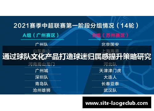 通过球队文化产品打造球迷归属感提升策略研究 通过球队文化产品打造球迷归属感提升策略研究